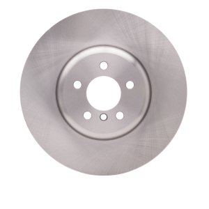 BMW 550I GT xDrive Brake Rotor (1) - Left Front - R1 Concepts - Plain - `09-`17